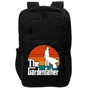 The Gardenfather Gardening Dad Gift Retro Impact Tech Backpack