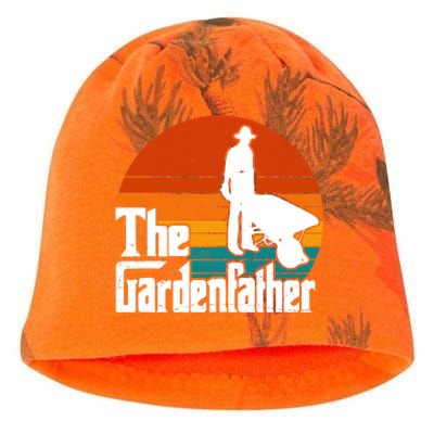 The Gardenfather Gardening Dad Gift Retro Kati - Camo Knit Beanie