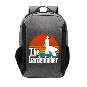 The Gardenfather Gardening Dad Gift Retro Vector Backpack