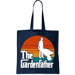 The Gardenfather Gardening Dad Gift Retro Tote Bag