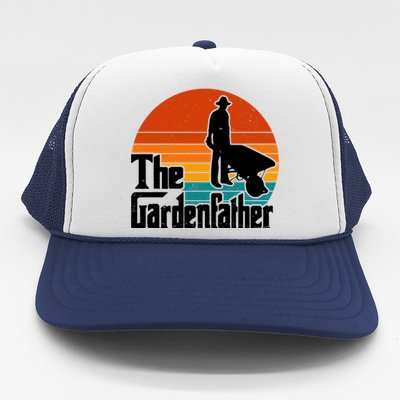 The Gardenfather Gardening Dad Gift Retro Trucker Hat