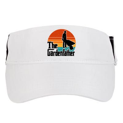 The Gardenfather Gardening Dad Gift Retro Adult Drive Performance Visor