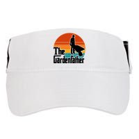 The Gardenfather Gardening Dad Gift Retro Adult Drive Performance Visor