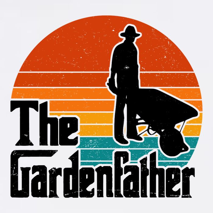 The Gardenfather Gardening Dad Gift Retro Adult Drive Performance Visor