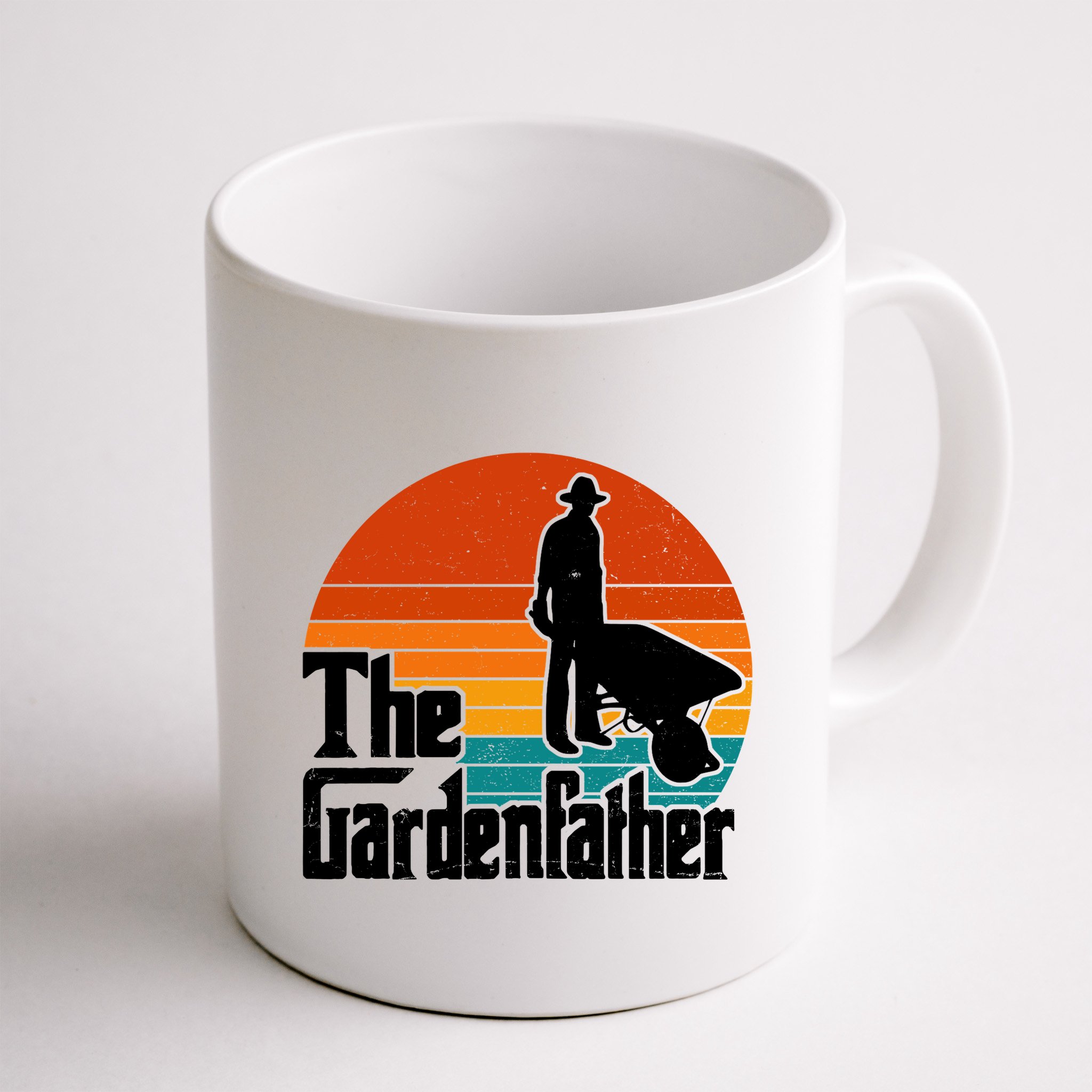 The Gardenfather Gardening Dad Gift Retro Mug
