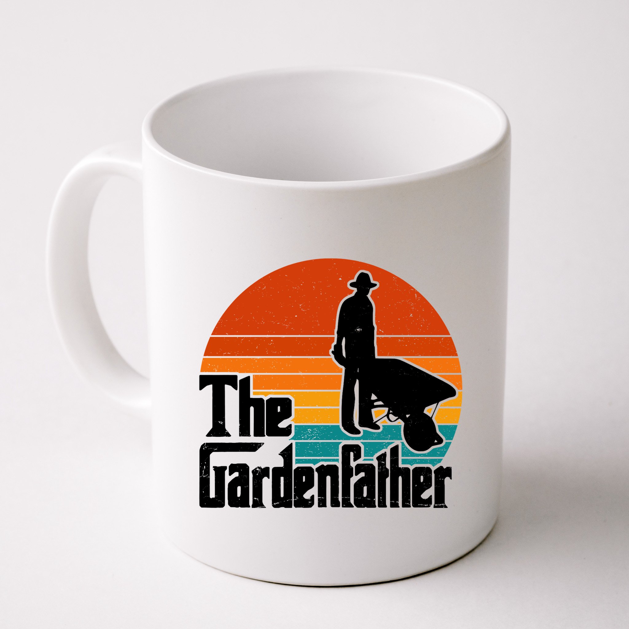 The Gardenfather Gardening Dad Gift Retro Mug