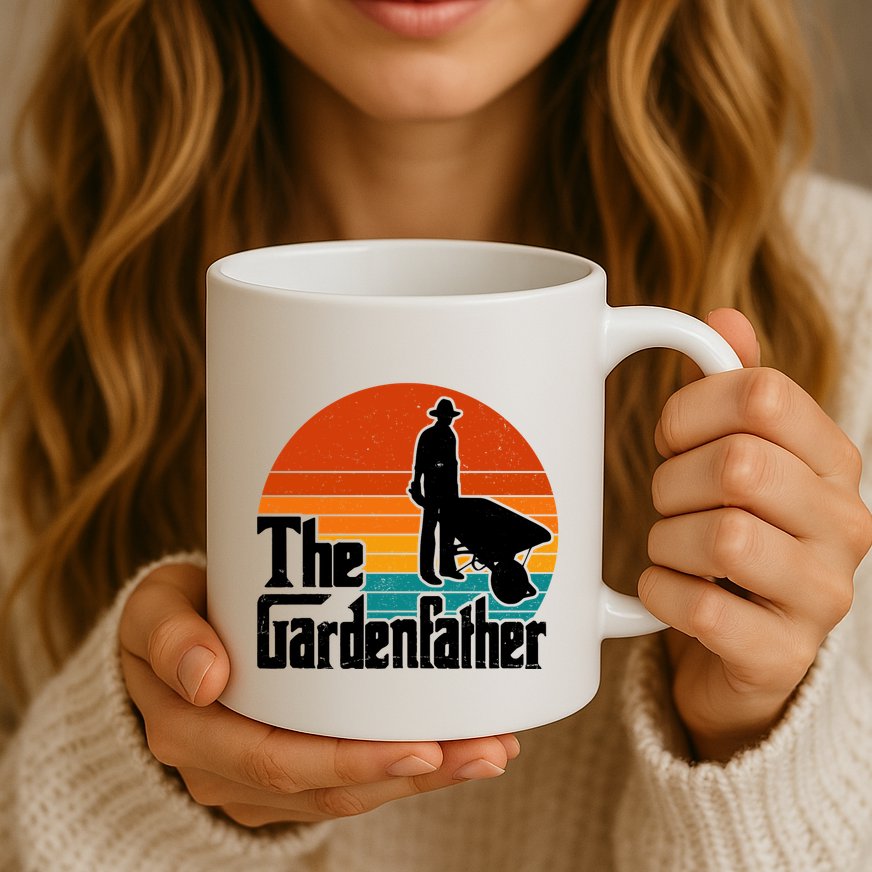 The Gardenfather Gardening Dad Gift Retro Mug