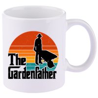 The Gardenfather Gardening Dad Gift Retro 11oz C Handle Ceramic Mug
