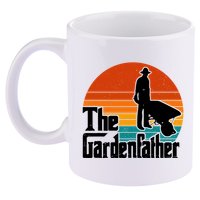 The Gardenfather Gardening Dad Gift Retro 11oz C Handle Ceramic Mug