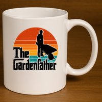 The Gardenfather Gardening Dad Gift Retro 11oz C Handle Ceramic Mug