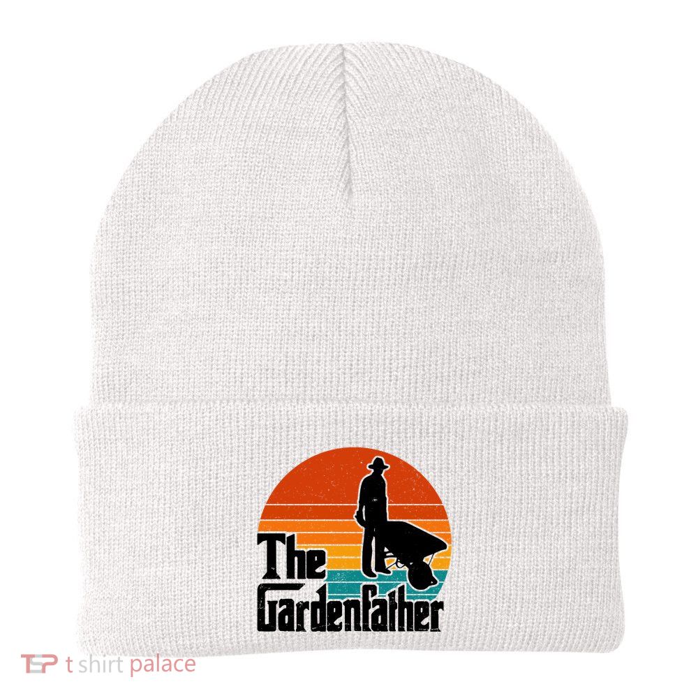 The Gardenfather Gardening Dad Gift Retro Beanie