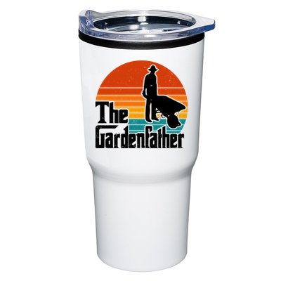 The Gardenfather Gardening Dad Gift Retro Tumbler