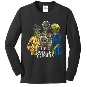 The Golden Ghouls Kids Long Sleeve Shirt