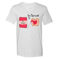 The Gospel Go Spread It V-Neck T-Shirt