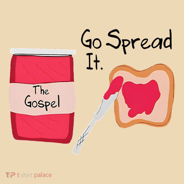 The Gospel Go Spread It Drawstring Bag