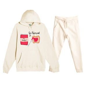 The Gospel Go Spread It Premium Hooded Sweatsuit Set