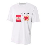 The Gospel Go Spread It Youth Performance Sprint T-Shirt