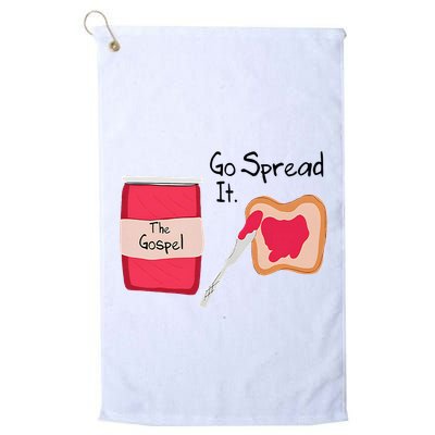 The Gospel Go Spread It Golf Towel