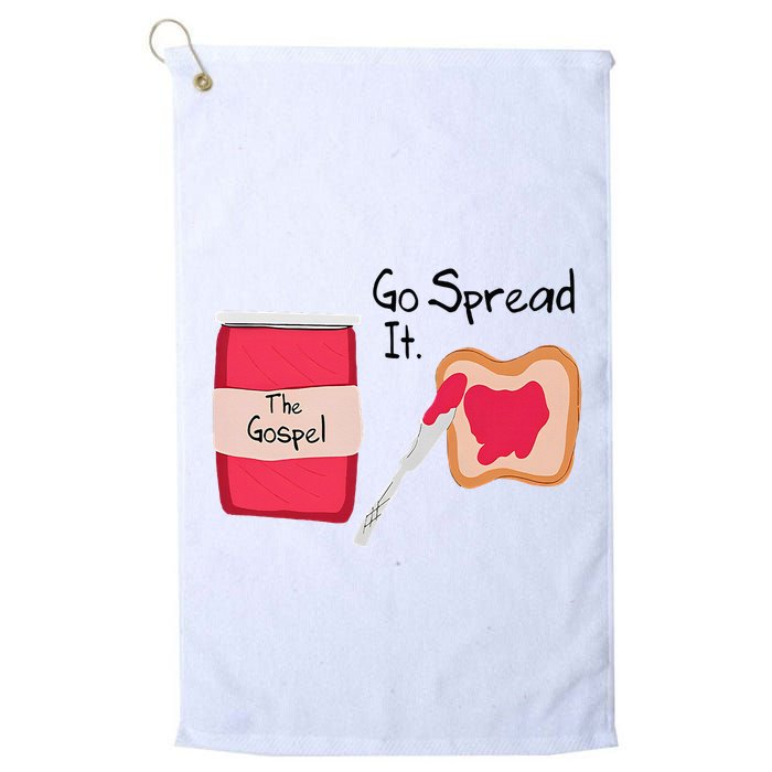 The Gospel Go Spread It Golf Towel