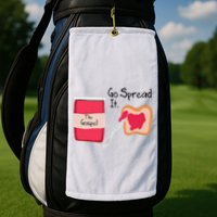 The Gospel Go Spread It Golf Towel