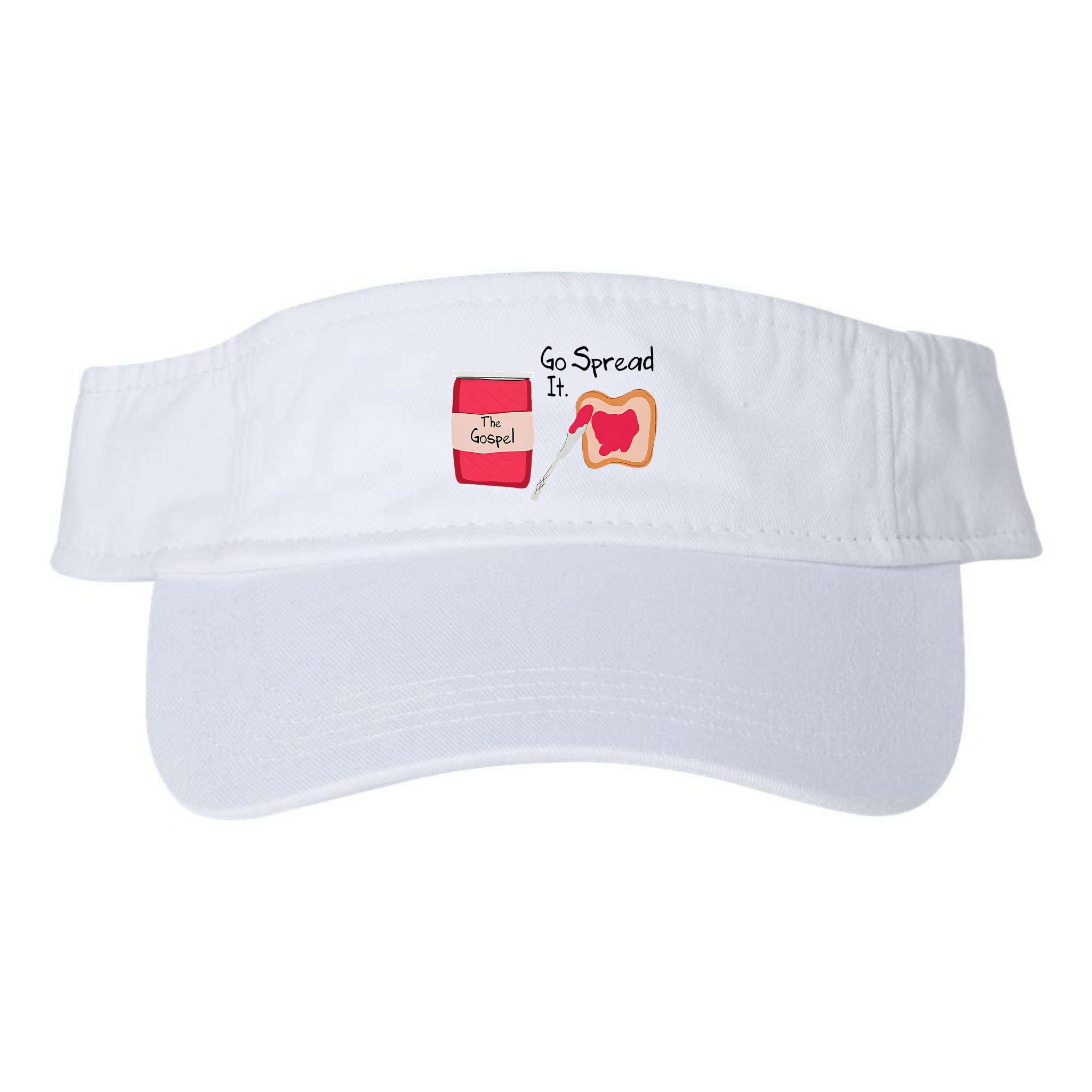 The Gospel Go Spread It Visor