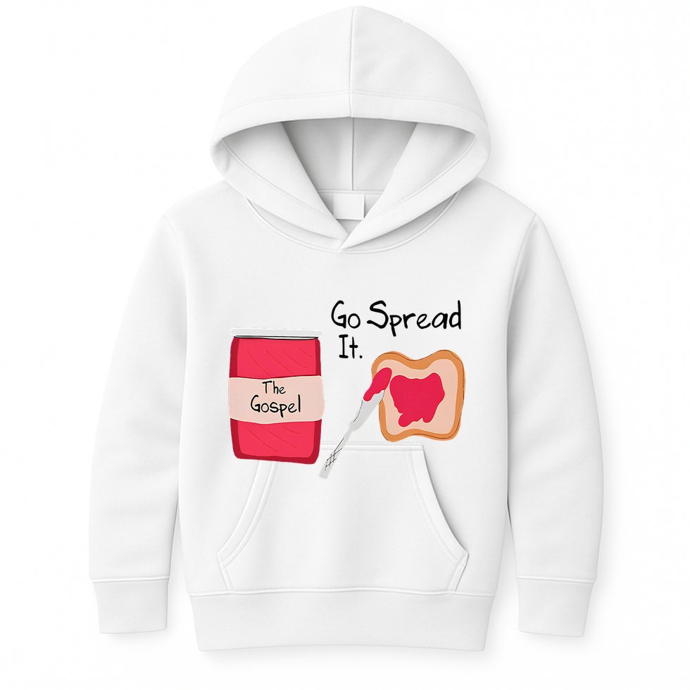 The Gospel Go Spread It Kids Hoodie