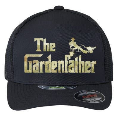 The Gardenfather Gardening Father Flexfit Unipanel Trucker Cap