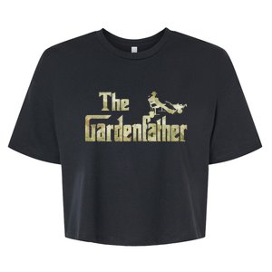 The Gardenfather Gardening Father Bella+Canvas Jersey Crop Tee