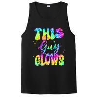 This Guy Glows Boy Birthday Party 80s Disco Theme PosiCharge Competitor Tank