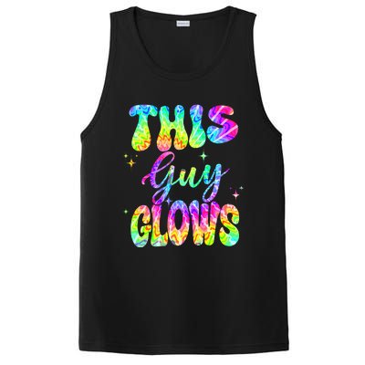 This Guy Glows Boy Birthday Party 80s Disco Theme PosiCharge Competitor Tank