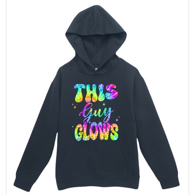 This Guy Glows Boy Birthday Party 80s Disco Theme Urban Pullover Hoodie