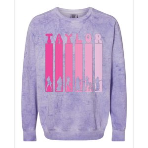 Taylor Girl Groovy Colorblast Crewneck Sweatshirt