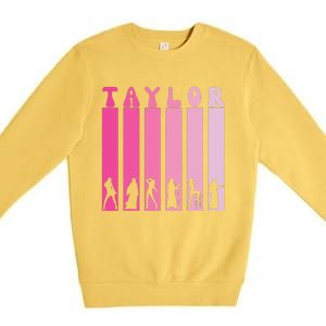 Taylor Girl Groovy Premium Crewneck Sweatshirt