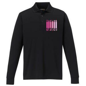 Taylor Girl Groovy Performance Long Sleeve Polo