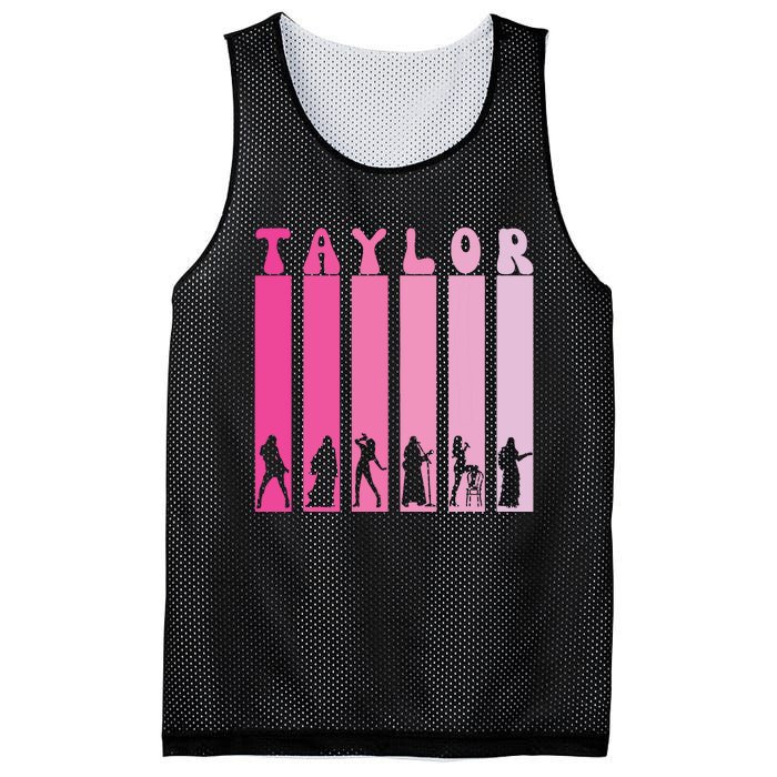 Taylor Girl Groovy Mesh Reversible Basketball Jersey Tank