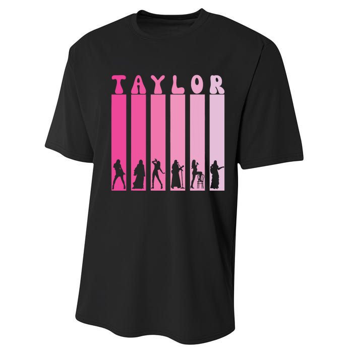 Taylor Girl Groovy Performance Sprint T-Shirt