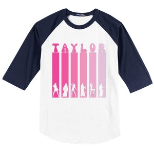 Taylor Girl Groovy Baseball Sleeve Shirt