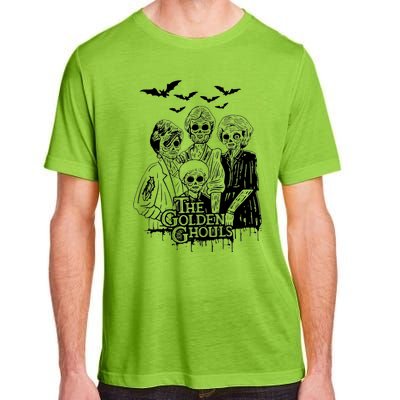 The Golden Ghouls Skeleton Bat Halloween Costumes Adult ChromaSoft Performance T-Shirt