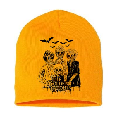 The Golden Ghouls Skeleton Bat Halloween Costumes Short Acrylic Beanie