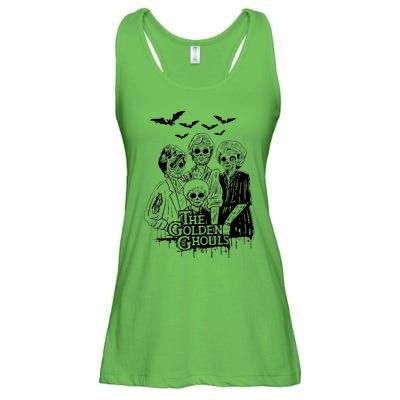 The Golden Ghouls Skeleton Bat Halloween Costumes Ladies Essential Flowy Tank