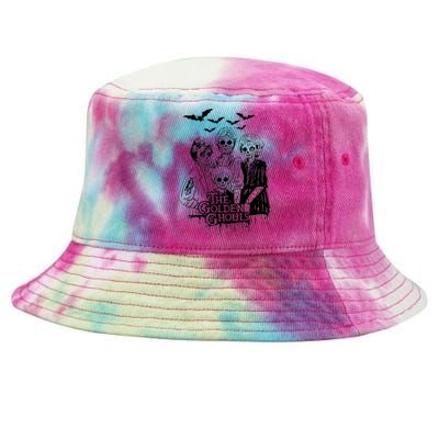 The Golden Ghouls Skeleton Bat Halloween Costumes Tie-Dyed Bucket Hat