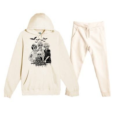 The Golden Ghouls Skeleton Bat Halloween Costumes Premium Hooded Sweatsuit Set