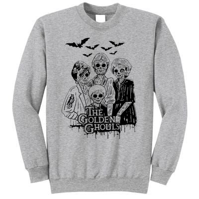 The Golden Ghouls Skeleton Bat Halloween Costumes Sweatshirt