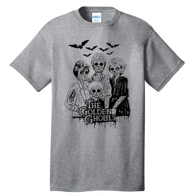 The Golden Ghouls Skeleton Bat Halloween Costumes Tall T-Shirt