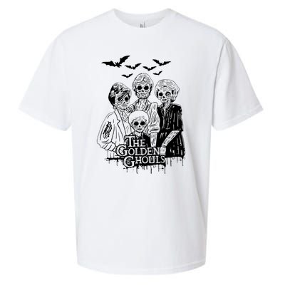 The Golden Ghouls Skeleton Bat Halloween Costumes Sueded Cloud Jersey T-Shirt