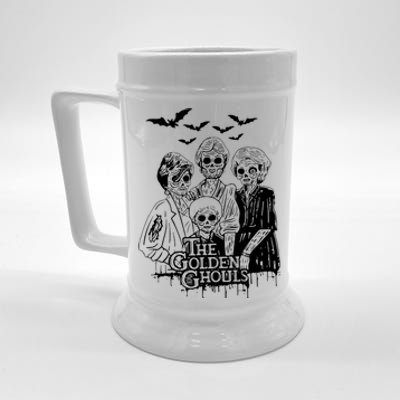 The Golden Ghouls Skeleton Bat Halloween Costumes Beer Stein