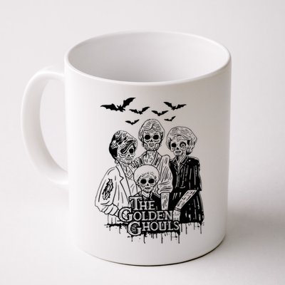 The Golden Ghouls Skeleton Bat Halloween Costumes Coffee Mug