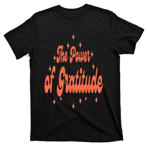 Thanksgiving gratitude grateful sobriety sober T-Shirt