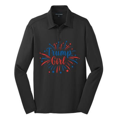 Trump Great Gift Silk Touch Performance Long Sleeve Polo