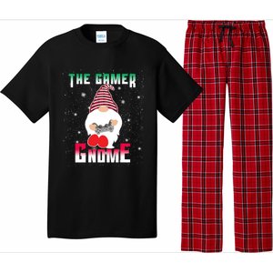 The Gamer Gnome Funny Family Matching Group Christmas Gift Pajama Set